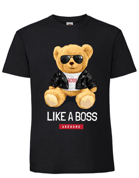 T-Shirt Bär Like a Boss